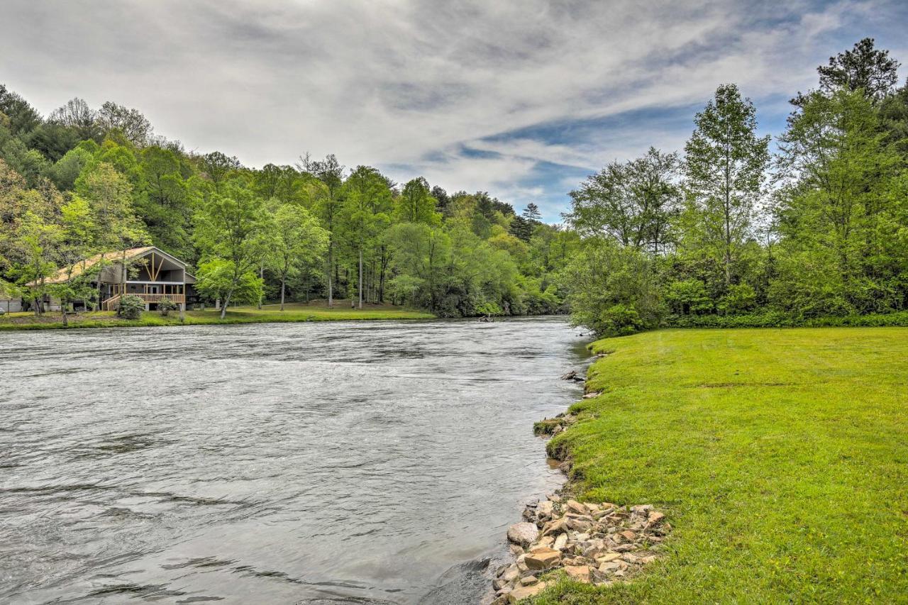 Cozy Riverfront Cabin With Fire Pit Fish And Explore! Villa Murphy Buitenkant foto